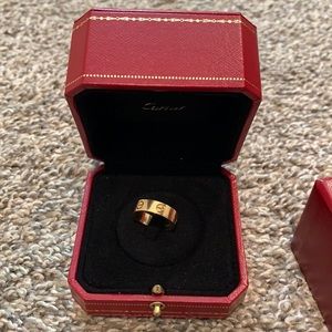Cartier love ring